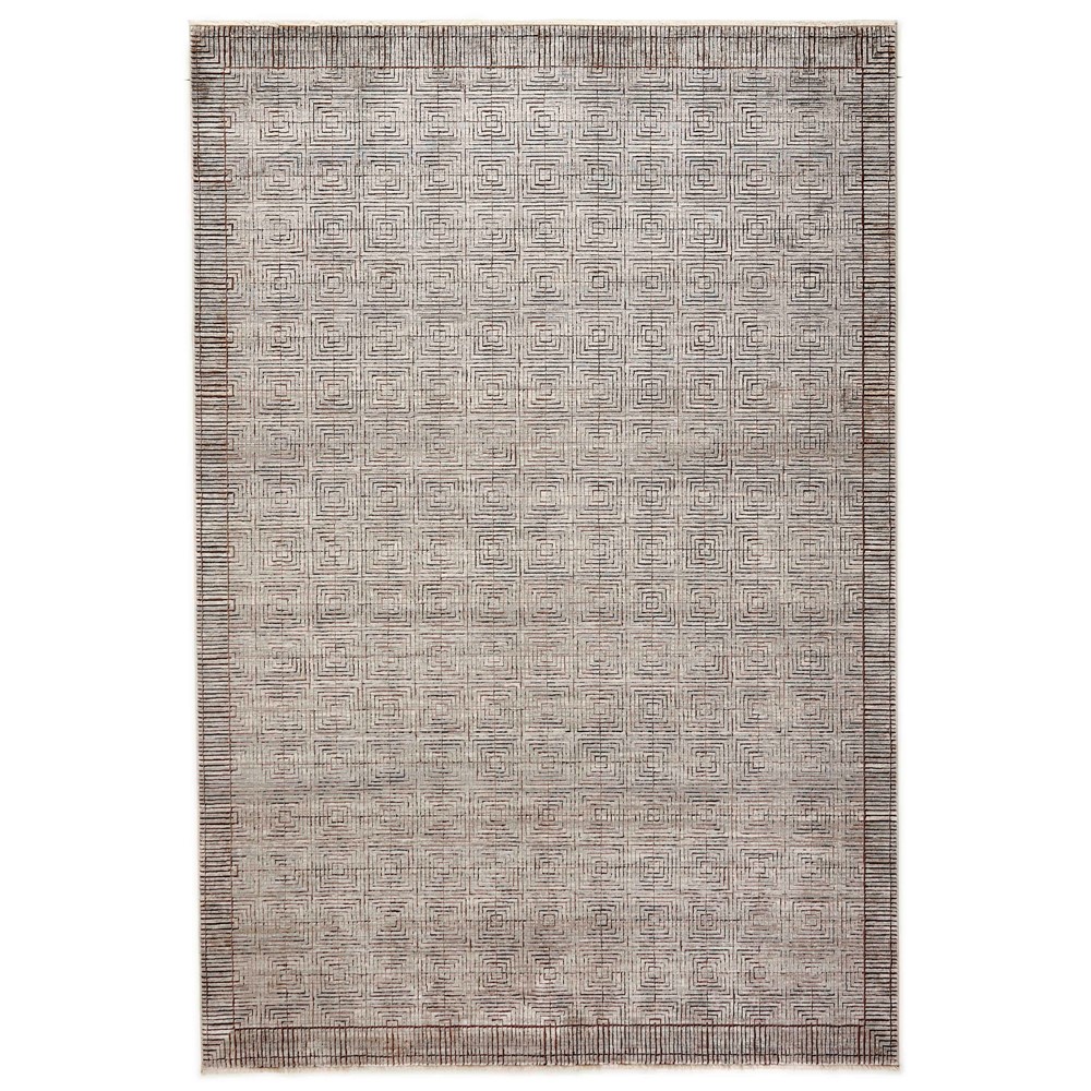 Soho Traditional Geometric SHHDJ45D SOR31 Rug in Cream Blue